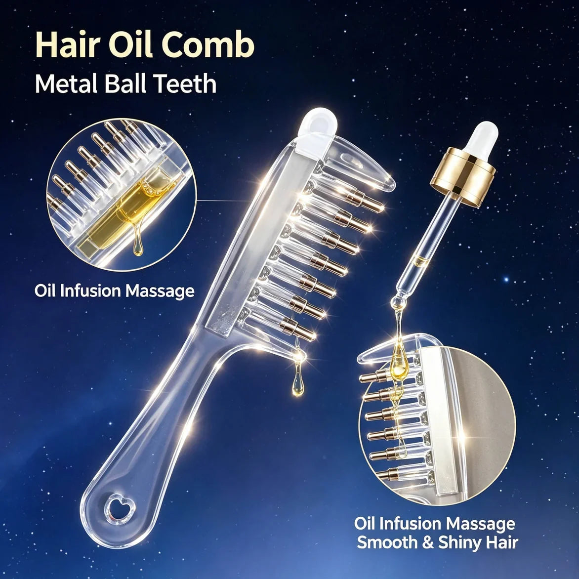 2 in 1 Scalp Massage & Hair Care Comb