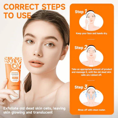 Orange Exfoliating gel (face/body gel)  buy one get 1 free.