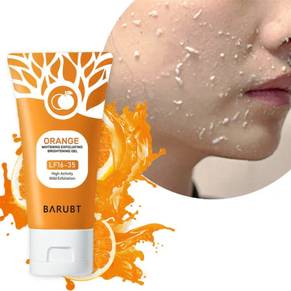 Orange Exfoliating gel (face/body gel)  buy one get 1 free.